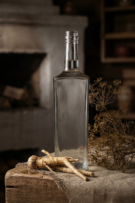 Бутылка стеклянная Агат (Гранит) В (6 шт.)